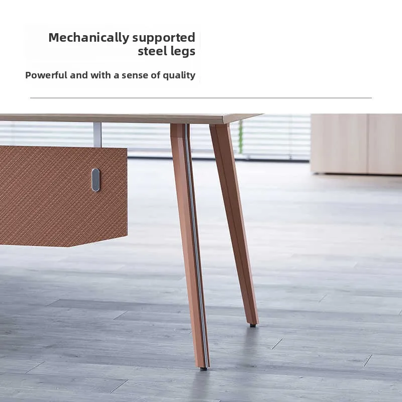 zo- Table The Cabinet Boss Desk Is Simple And Modern