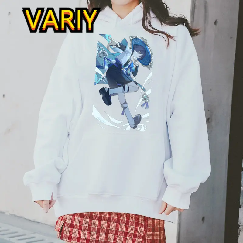 

Genshin Impact Wanderer Hoodie Women Kawaii Cartoon Graphic Hoodies Unisex Harajuku Hooded 2023 Sweatshirts Anime Clothes