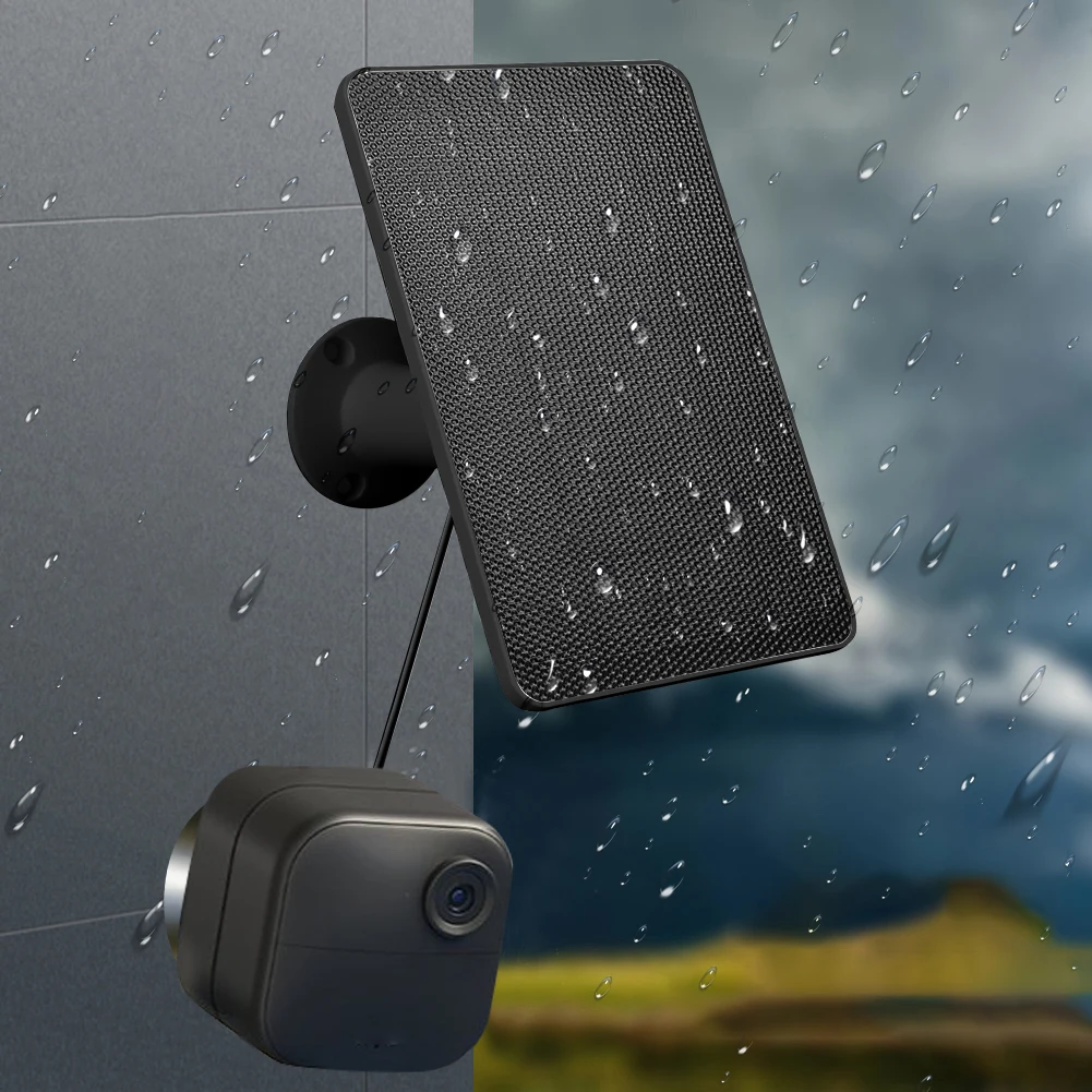 

Солнечная панель 4 Вт 5 В 360 ° Зарядное устройство для солнечной панели с регулируемым креплением и зарядным кабелем длиной 4 м и резиновой вилкой для Blink Outdoor 4 (4-го поколения)