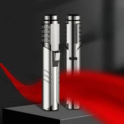 Highquality 1800º Direct Injection Gun Inflatable Windproof Lighter High-quality Welding Gun Kitchen Outdoor Selfdefense Lighter