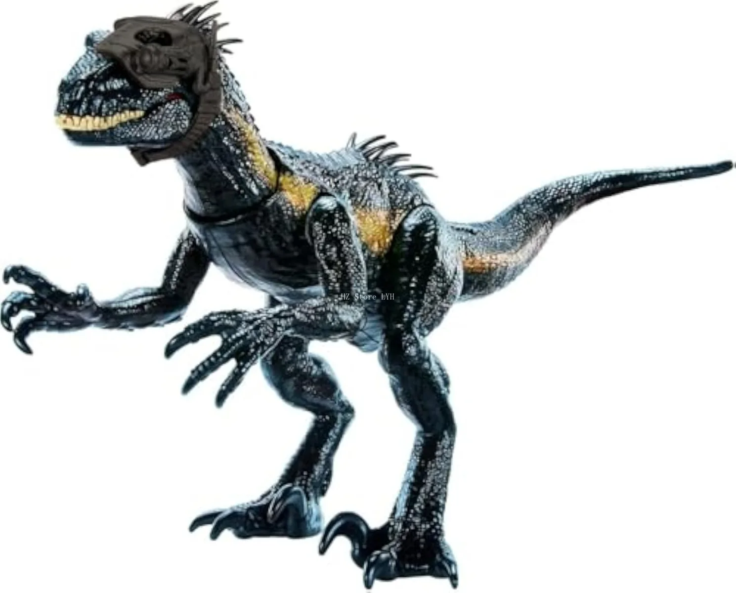 Jurassic Dino Trackers Track \'N Attack Indoraptor with Sound & Light Effect Action Dinosaur Toy for Boy Kids Birthday Gift HKY11