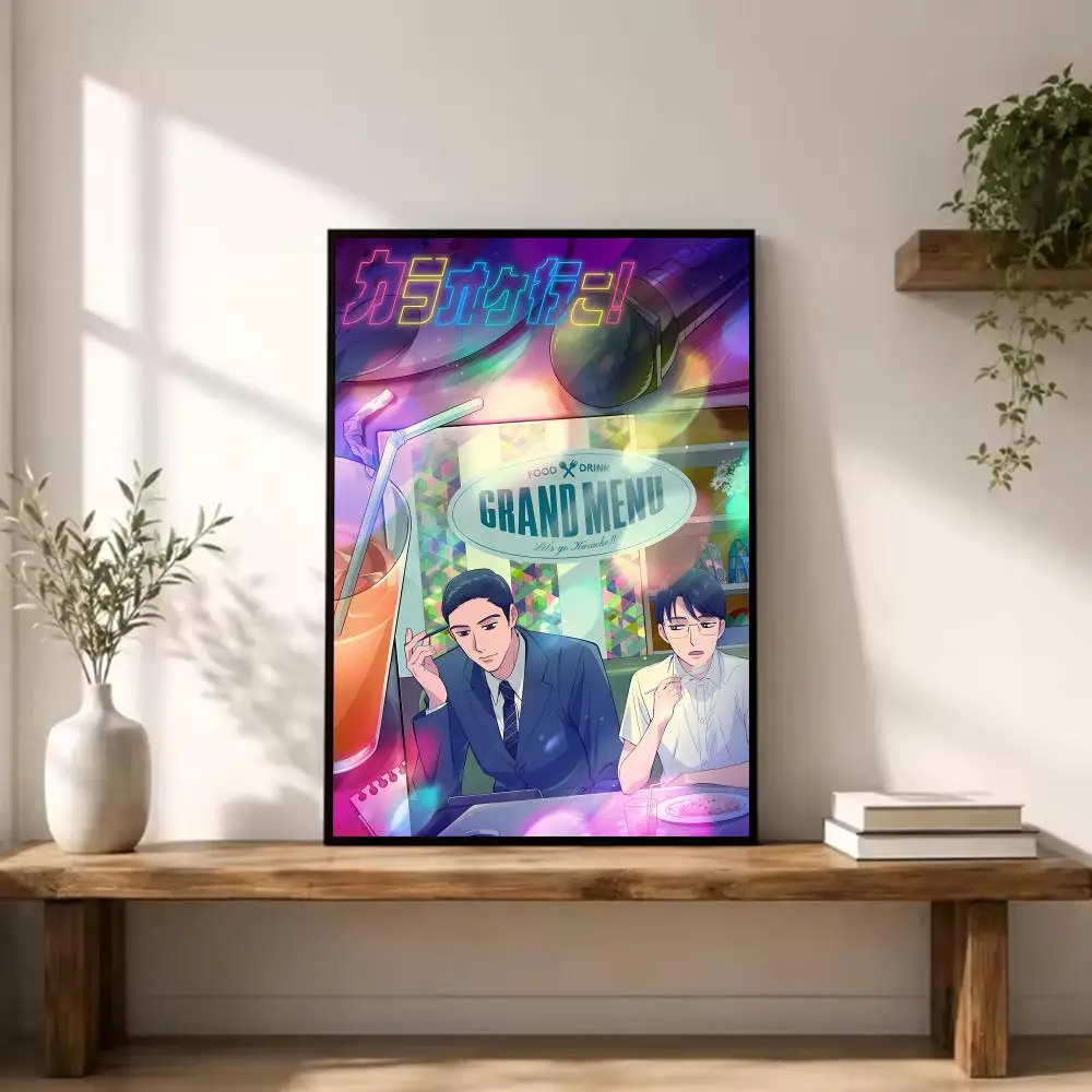 Fun Music Anime L-Let'S Go Karaoke! Poster Luxury Modern Wall to Enhance Home Decor Space