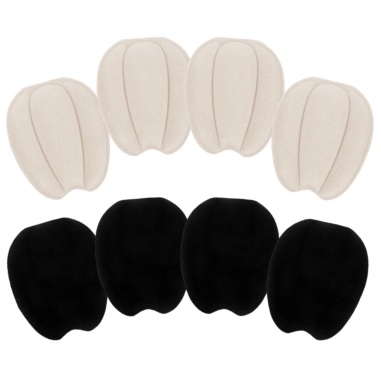 

4Pair Non Slip Shoe Pads Tongue Protector Adhesive Heel Cushion Inserts Anti Slip Heel Grips Foot Comfort Pads for Shoes