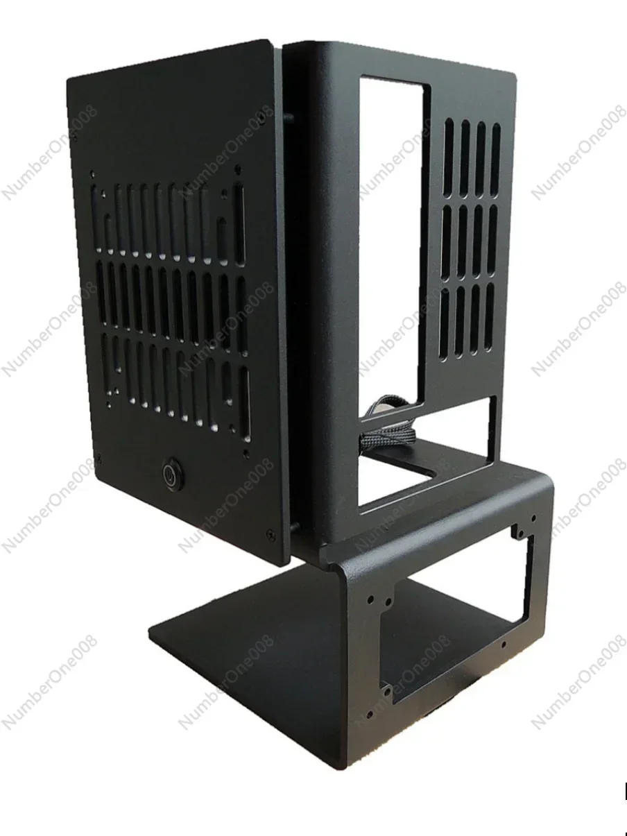 

Mechanical Cool JXK-J1 Personalized Water Cooled Computer ITX Chassis All Aluminum Open Vertical Mini SFX ATX Power Supply