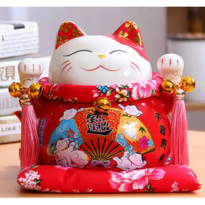 A Luy cat cat ceramic ornaments opening housewarming gift ideas wedding piggy piggy bank size felicitous wish Wedding Gifts