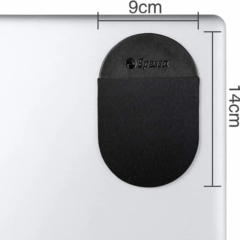 Tempat Mouse Laptop Universal Portabel Kantong Mouse Tempel Berperekat Tas Penyimpanan Mouse Tahan Lama