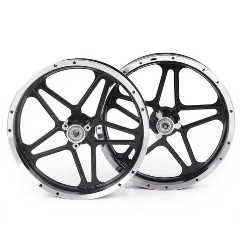 Rear and Front Wheels Set, 2.50-10 Tire Rim Hub, for 49cc-50cc Mini Pit Dirt Bike Wheel, Aluminum, 30*30*15cm