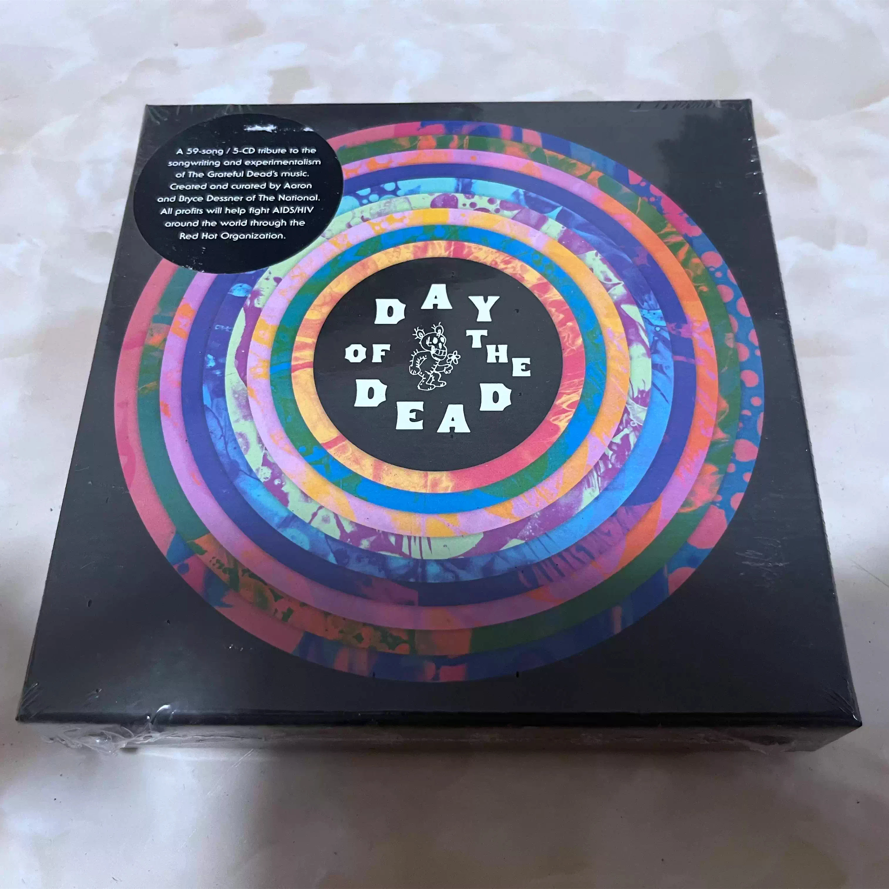 

Празднуйте Grateful Dead Music CD Day Of The Dead Альбом Nightfall of Diamonds 5 шт. Музыкальная запись Косплей Walkman Soundtracks Box