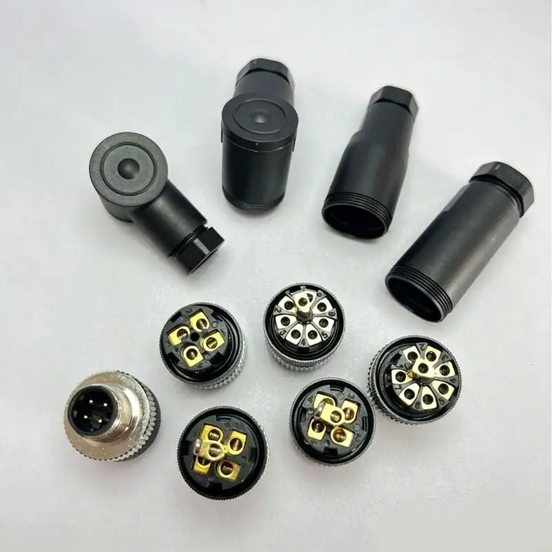  Industrial 12Mm Aerial Coupler Alloy Housing Ensures Secure & Efficient Electrical Connection for Industrial