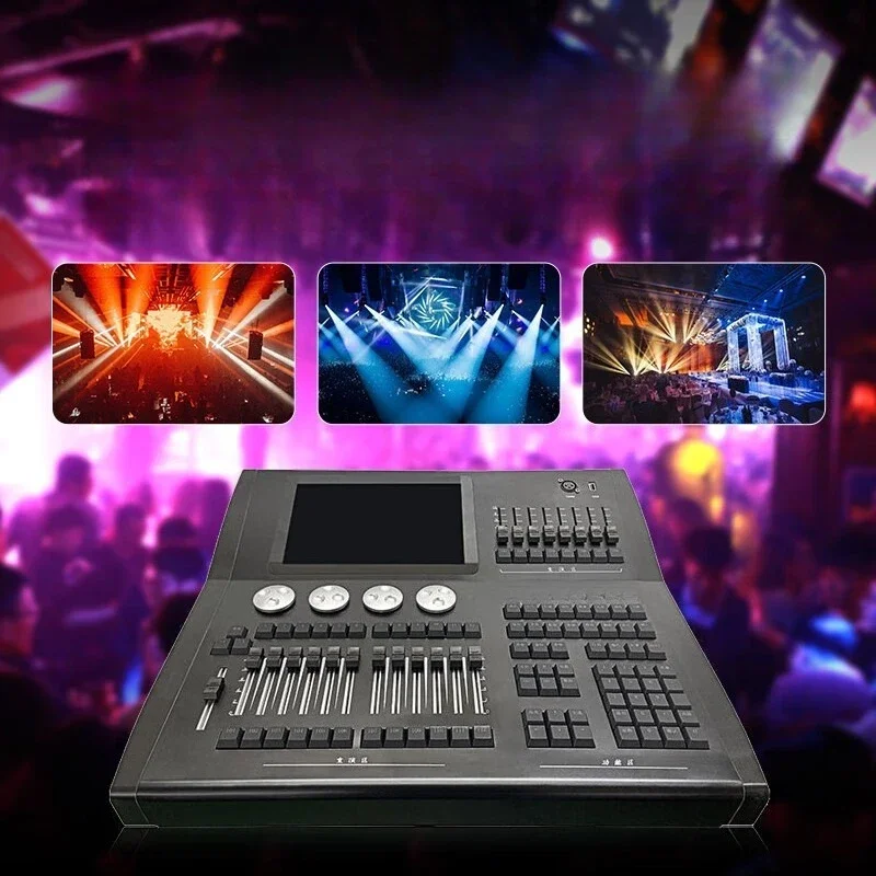 Dance lighting dedicated  touch console, one - click trigger stage lighting editing, dimming console