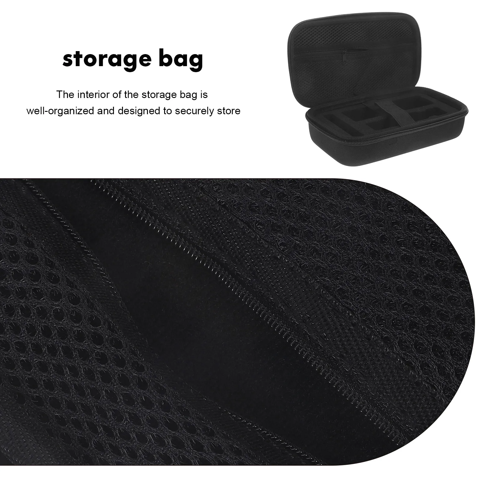 

Compact Lightweight Gimbal Storage Eva Protective Case Portable Camera Carrying Pouch Padded Water Resistant For