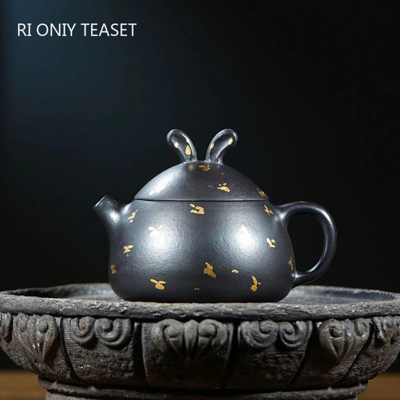 

150ml Chinese Yixing Purple Clay Teapots Creative Handmade Zisha Tea Pot Beauty Kettle Teaware Customized Tea Ceremony Gifts