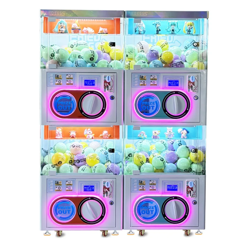 

Large coin-operated double-layer egg-twisting machine blind box game