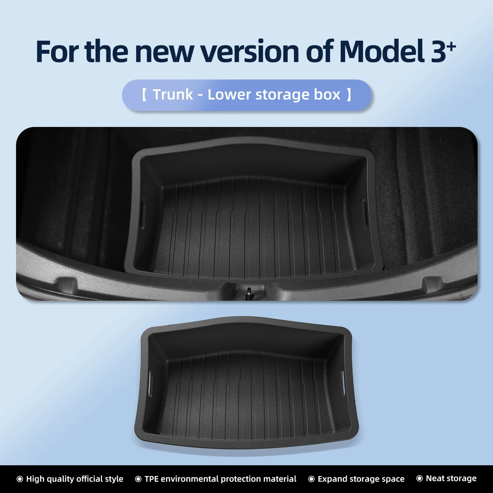 Lower rear trunk