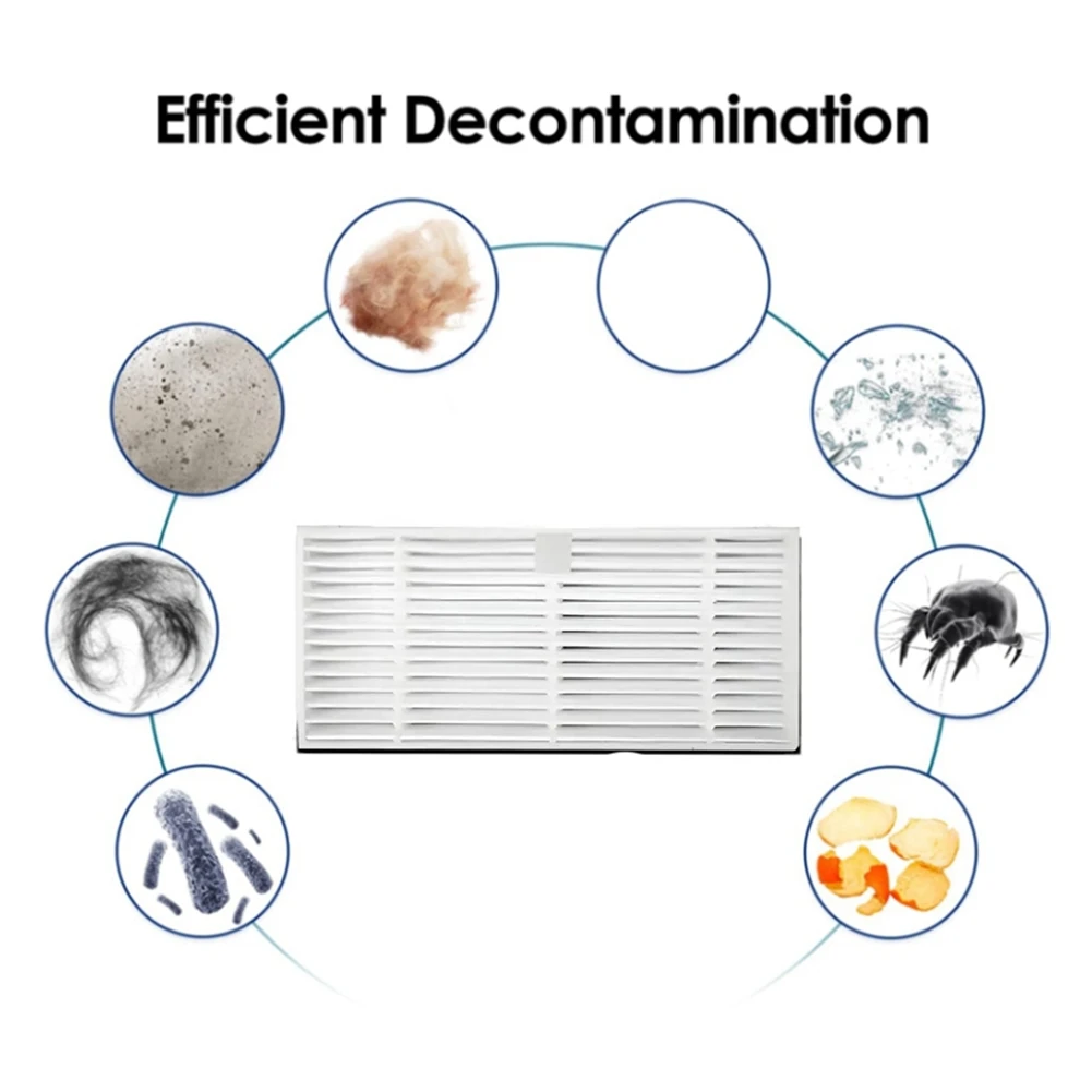 Abkr para blaupunkt bluebot precision plus robô aspirador de pó peças substituição principal escova lateral mop pano filtro saco pó