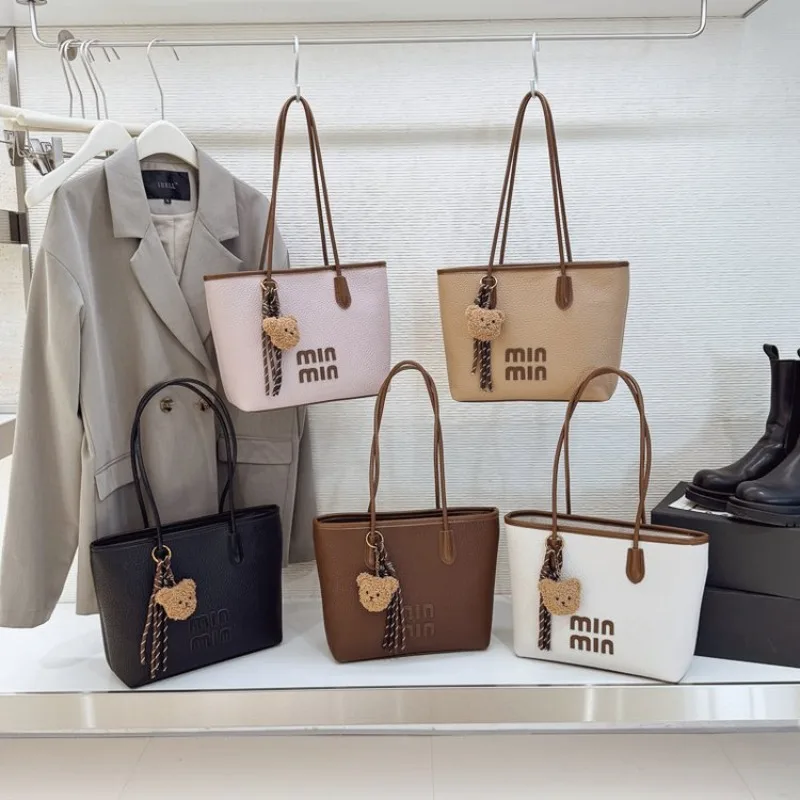 

Elegant Fashion Solid Color Diaper Bags For Women Stylish Casual Tote Bag Luxury Brand Crossbody Bag Classic Designer