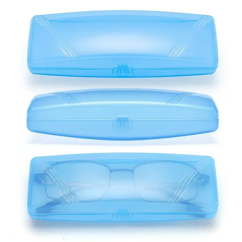 Ultra Light Hard Frosted Plastic Portable Travel Sunglasses Glasses Case Protector For Women Men