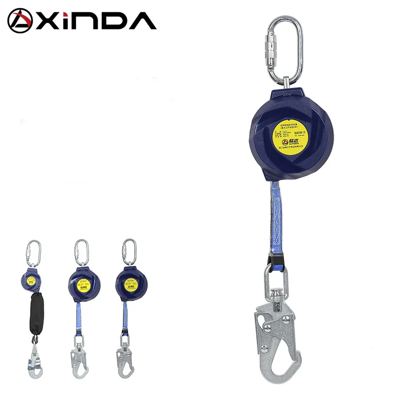 XINDA webbing retractable fall arrester for climbing fall protection height safety working