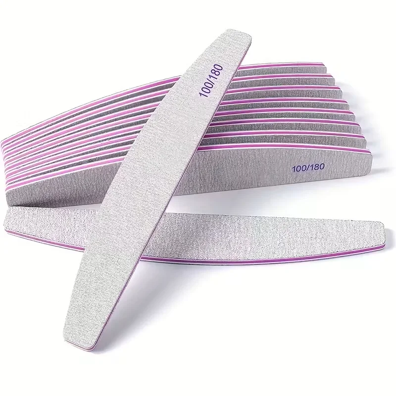 

10 шт. профессиональных жидкостей для удаления кутикулы, без запаха, двусторонние пилки-буферы для ногтей, маникюрные инструменты для ухода за акриловыми ногтями