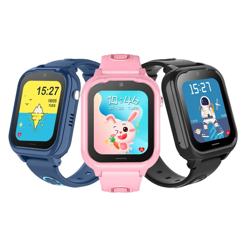 TJXLWonlex KT28 High Quality Waterproof WIFI Positioning SOS Video Call Game GPS Smart Watch for Kids