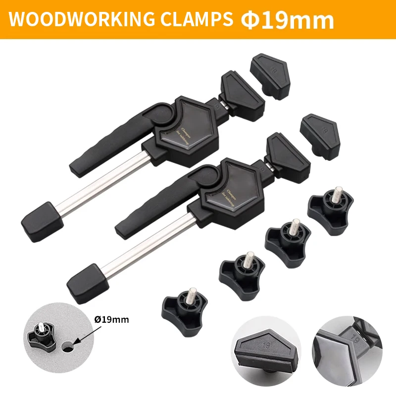 

Новый зажим для деревообрабатывающего стола, быстрый зажим для деревообработки, зажим для деревообработки, фиксирующий приспособление 19 мм/20 мм