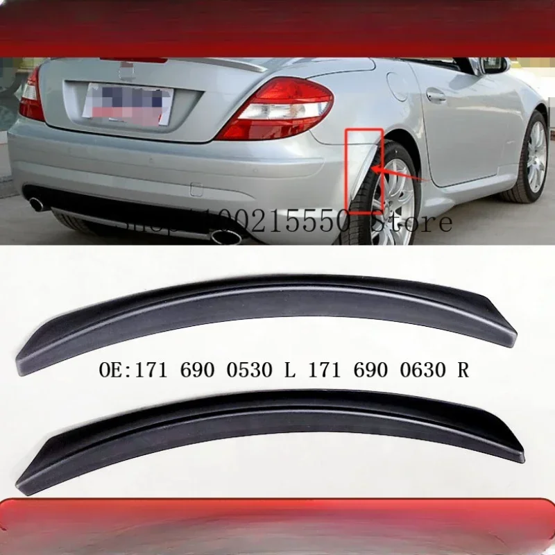 2pcs Left + Right Rear Wheel Arch Trim Bumper Corner Covers Suitable For Benz SLK W171 #1716900530 L/1716900630 R Exterior Parts