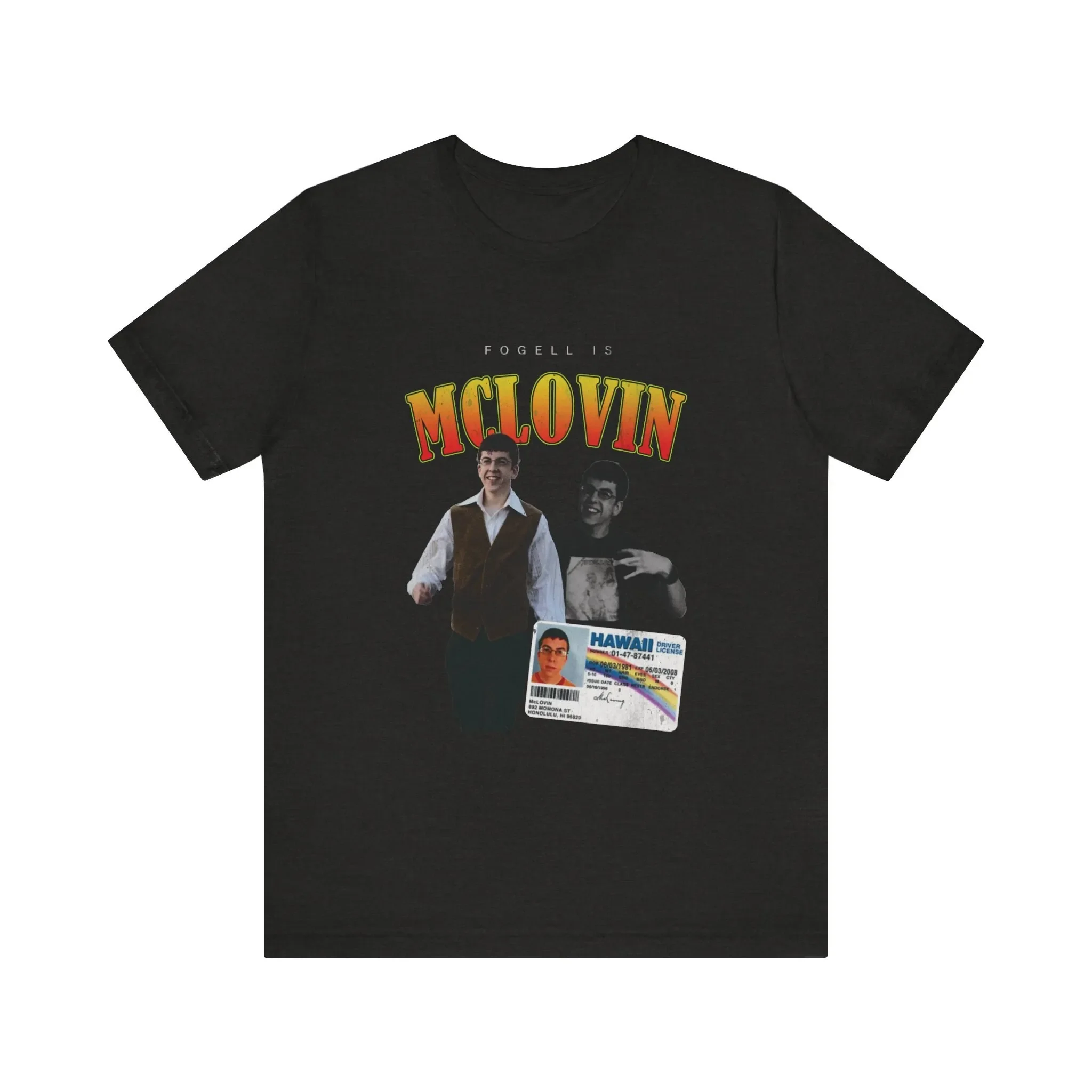 Mclovin T Shirt  T Shirt Essential  Harajuku Unisex Style