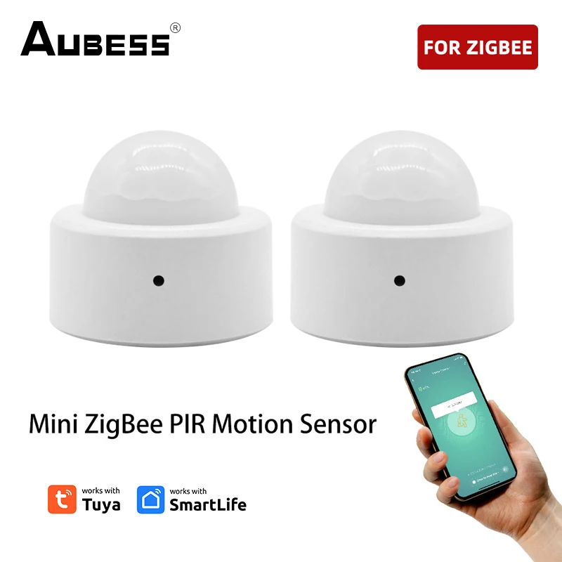 

3.0 Tuya Mini Smart Human Motion Movement Body PIR Transducer Infrared Sensor Detector Smart Life Home Security