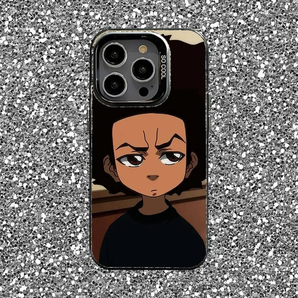 حافظة لهاتف آيفون 16,15,14,13,12,11,Pro,XS,Max,Plus,Mini,SE غطاء مقاوم للصدمات من Riley Freeman Boondocks لهاتف آيفون 16,15,14,13,12,11,Pro #6