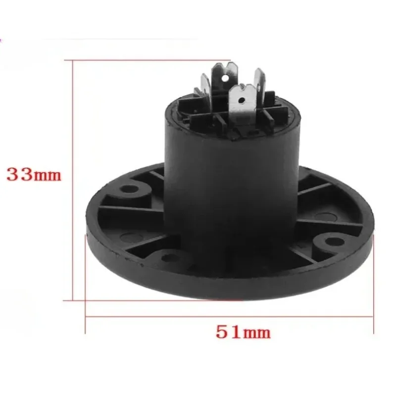 10pcs 20pcs 30pcs High Quality 4-Pole Round Female Speaker Connector Professional Audio Accessory Stable Connection Durable