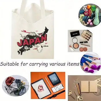 教師節禮物 教師印花帆布手提袋 女士手提包 彩色字母教師帆布手提袋 花卉圖案單肩包 6 最佳銷售 教師手提袋 - №2