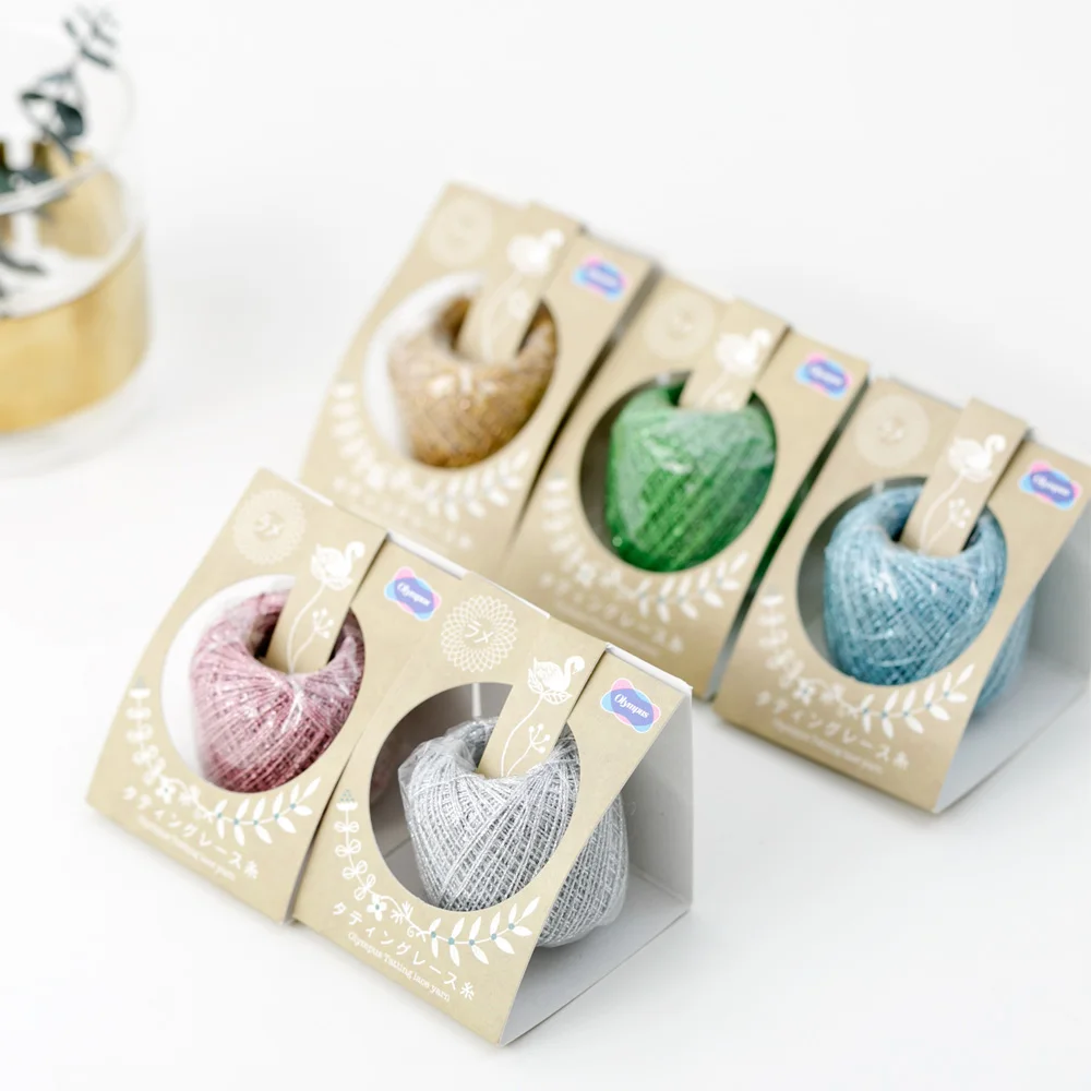 

OLYMPUS Japan Imported Olympus No. 70 Thin Shuttle Braided Line, Lace Line, Thin Line Crocheted Metal Micro-hook Line