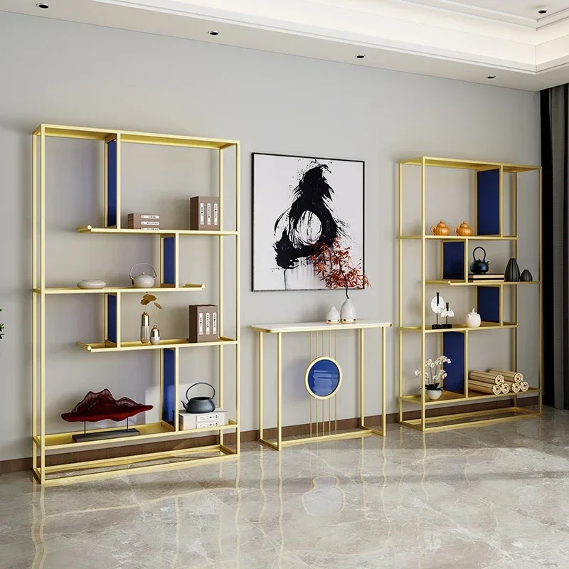 

Light Luxury Floor Bogu Rack Modern Simple Shelf