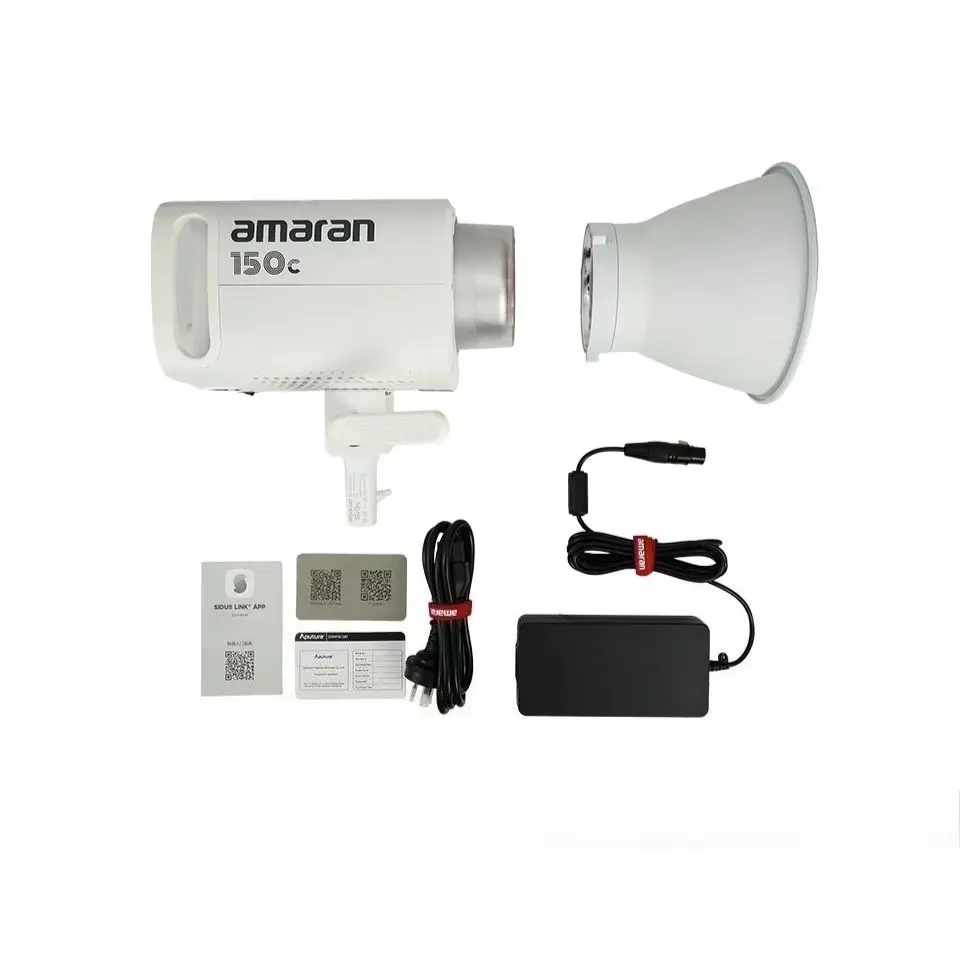 Aputure 150c 150W RGBWW Luz de vídeo LED de estudio con fuente de alimentación AC DC Control Bluetooth para cineasta de Aputure CRI 95 TLCI 95