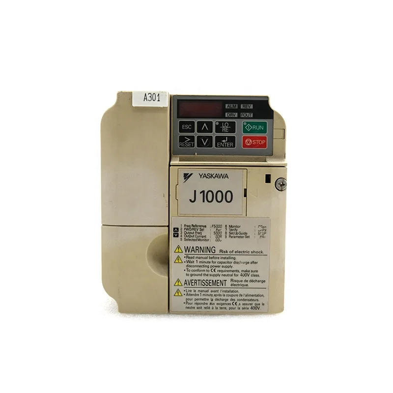 Consistent Performance 1.5kW 4A 3Phase Current Vector Control AC380-480V Frequency Converter CIMR-JC4A0004BAA For Ya-sk-awa