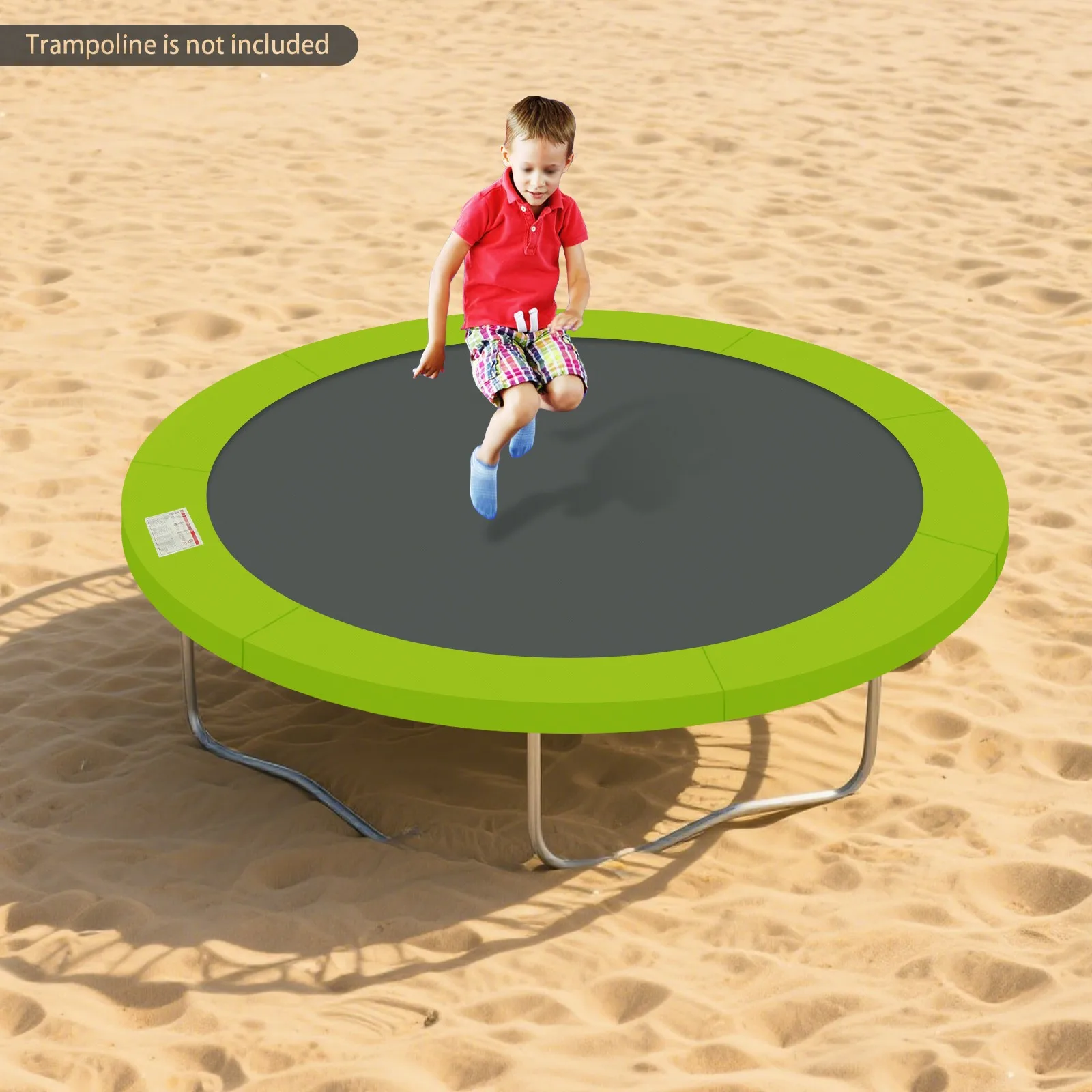 14 Ft Trampoline Edge Cover Safety Pad Spring Protection For Family Courtyards Parks Easy Installation