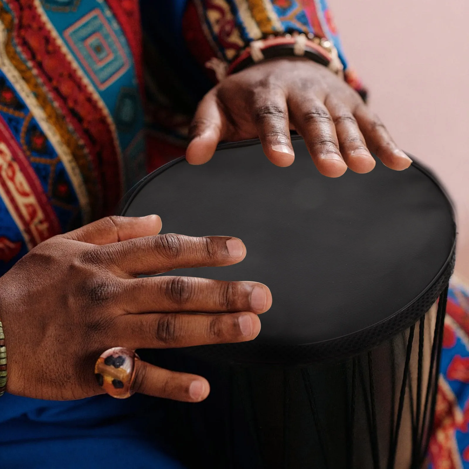 

Moisture-proof Drum Cover Protective Cap Covers African Oxford Cloth Hat Djembe