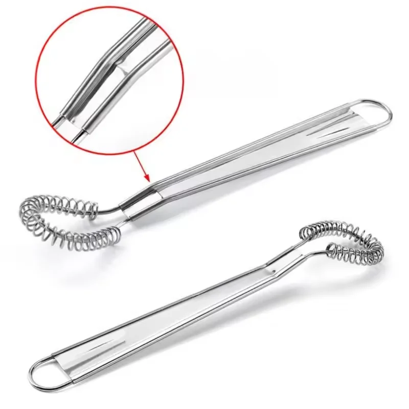 Stainless Steel Egg Beater Spring Manual Mixer Honey Cream Mixer Baking Frother Special Kitchen Cooking Tool Egg Whisk Beater