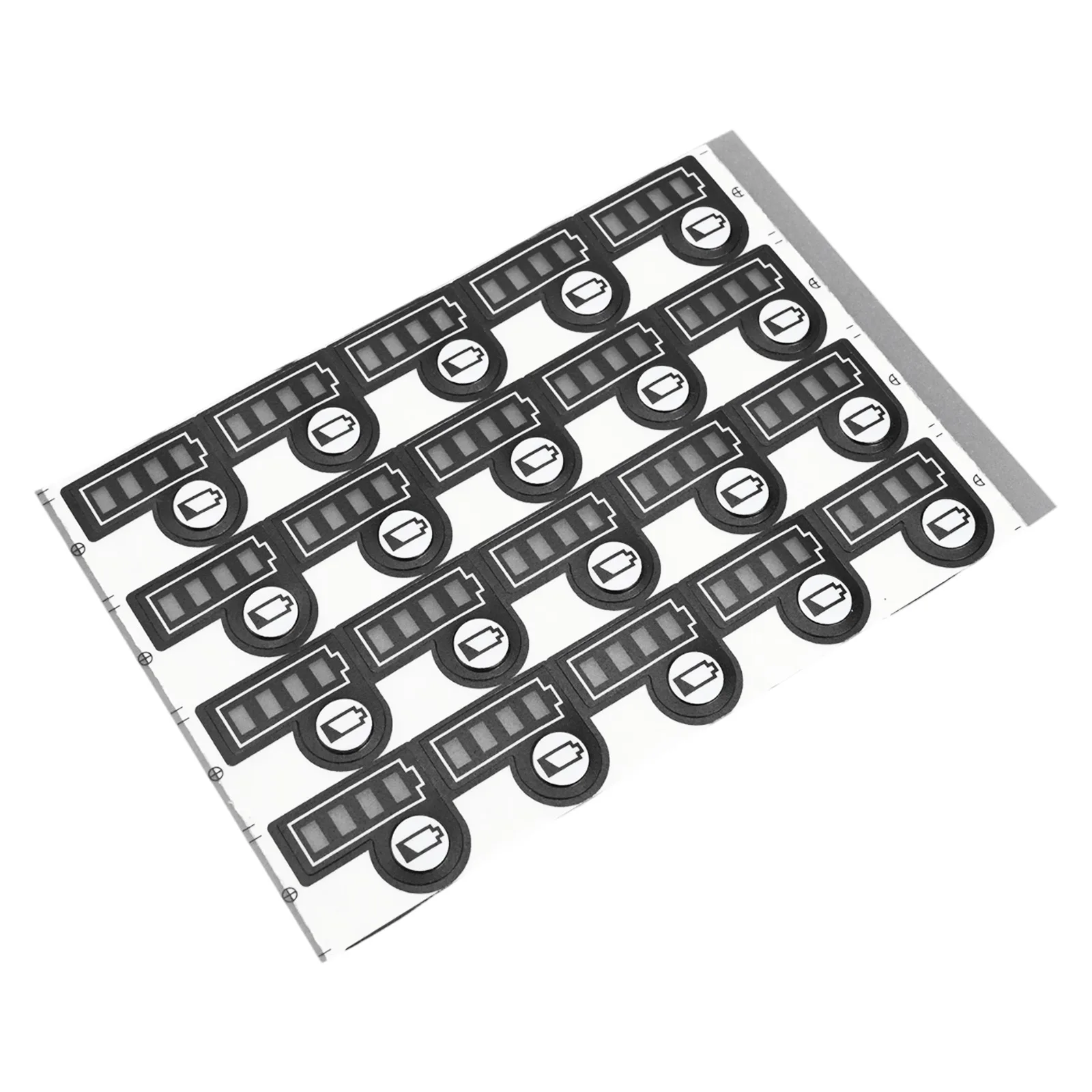 

Battery Label Lithium Battery Stickers Black Long Service Life Perfect Fit Suitable For Lithium Battery For 18V Battery