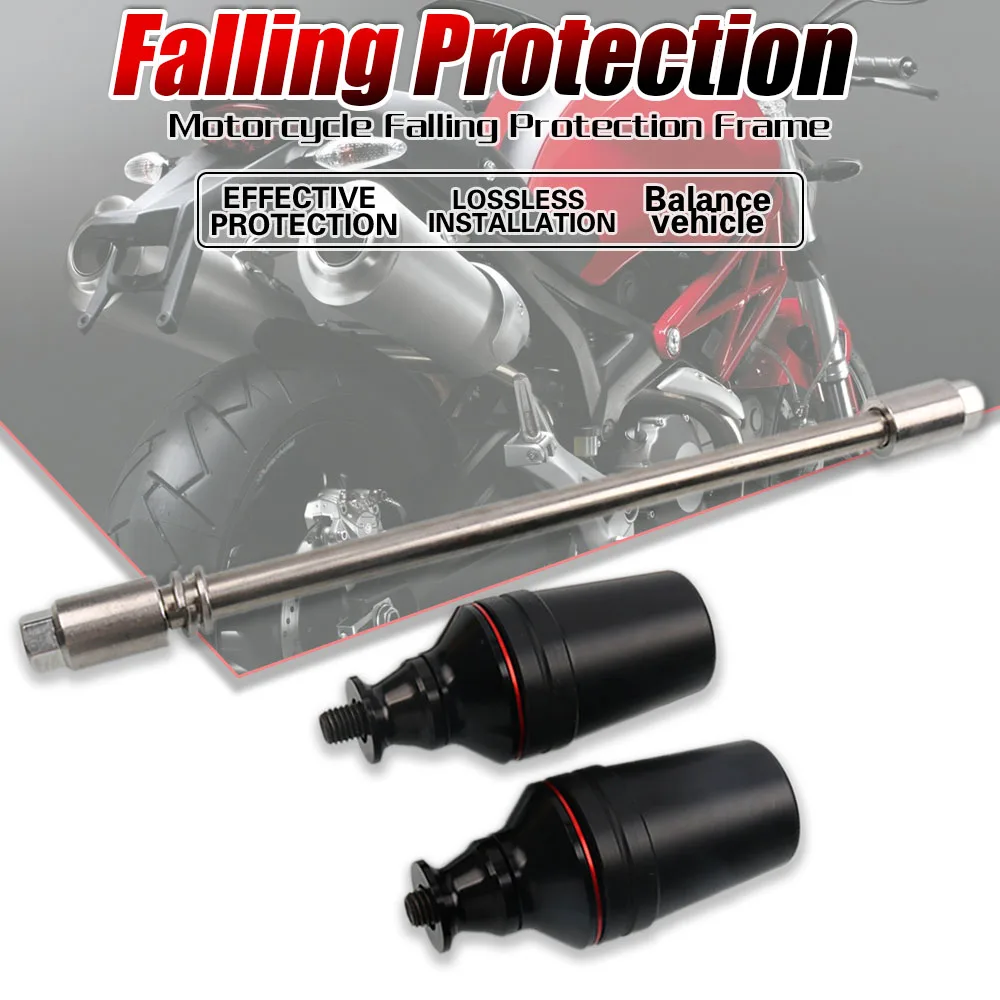 Protection contre les chutes de moto, coulisseau de cadre, protection de carénage, protecteur de choc pour 696 796 795 Street Fighter 848 1100