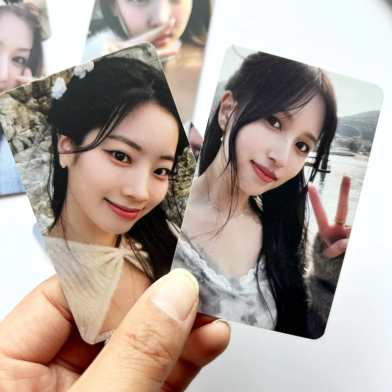 Kpop TWICE With YOU-th New Album Photocards LOMO Card para Fans Collection Photo Cards Gift, 9 piezas por juego