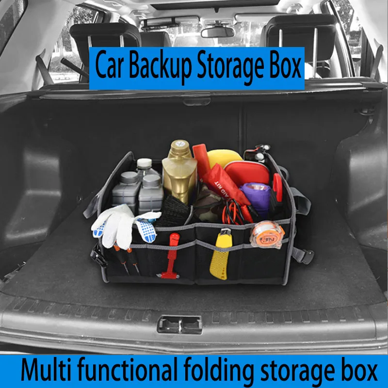 

Car storage box Multi functional folding organizer box Car Backup Storage Box Automotive interior supplies Car Interior Storage