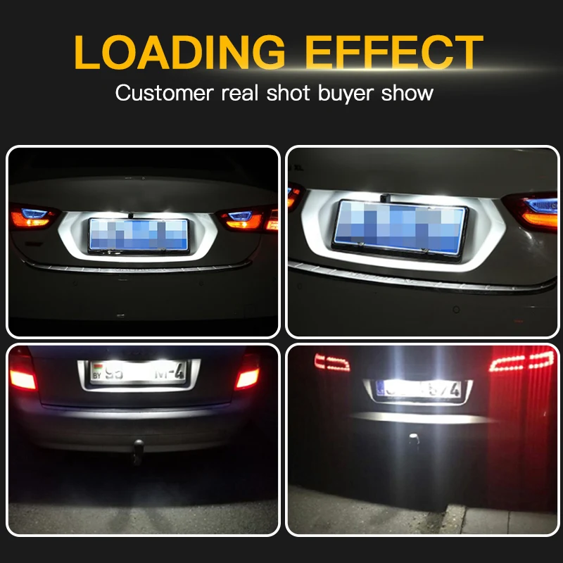 

2 шт. светодиодный светильник номерного знака для Audi A8 D3 2002-2010 белый Canbus без ошибок OEM 4E0943021 4E0943022 водонепроницаемый номерной фонарь