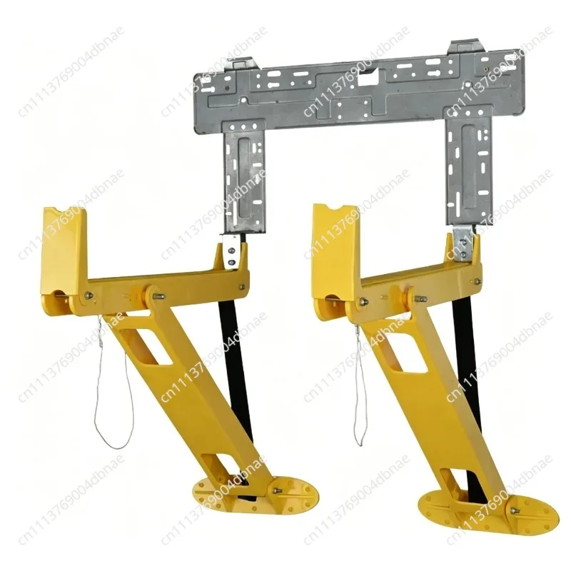 Air conditioner indoor unit disassembly tool hanger, indoor unit installation and maintenance frame accessories