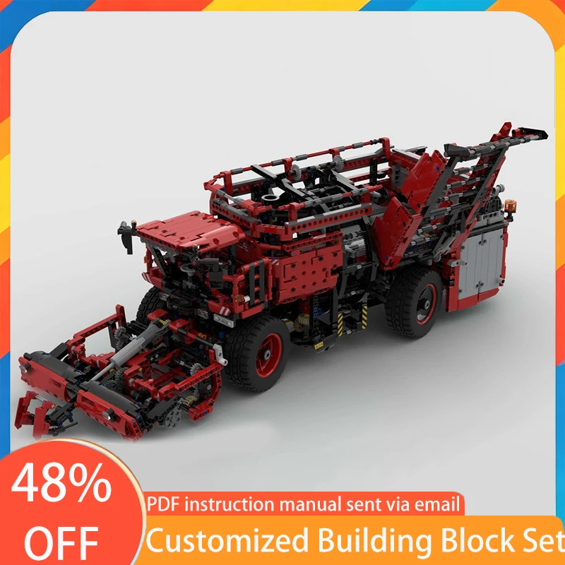 

3747 Parts MOC Customize 42082 T4-30 Sugar Beet Harvester Model Building Blocks Brick Assembly Diy Toys Birthday Christmas Gifts