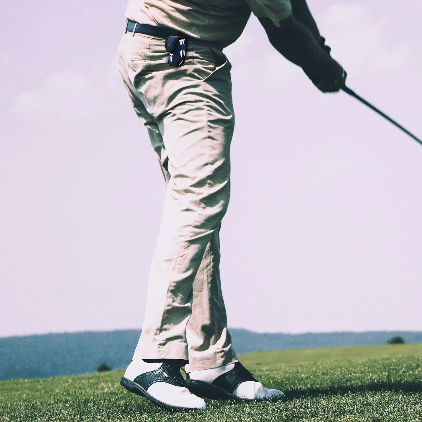 Portable Golf Ball Bag Mini Pouch Holds 4 Tees 2 Balls Outdoor Sports Training Accessory Compact Waist Storage for Players