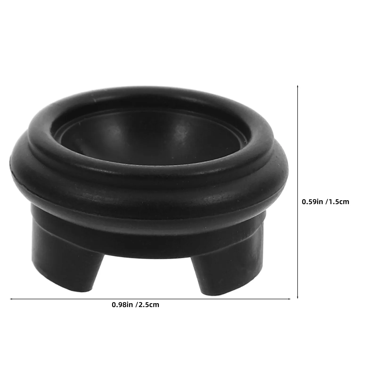 16Pcs Crystal Sphere Base Plastic Holder Gourd Bottom Decorative Stand Small Ornament Display Holder for 25Mm Mineral Balls Eggs