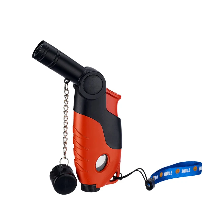 

Mini Kitchen Cooking Bbq Lighter Gun Lighter Portable BBQ Camping Gas Windproof Torch Lighter with Lid Butane Gas Lighters