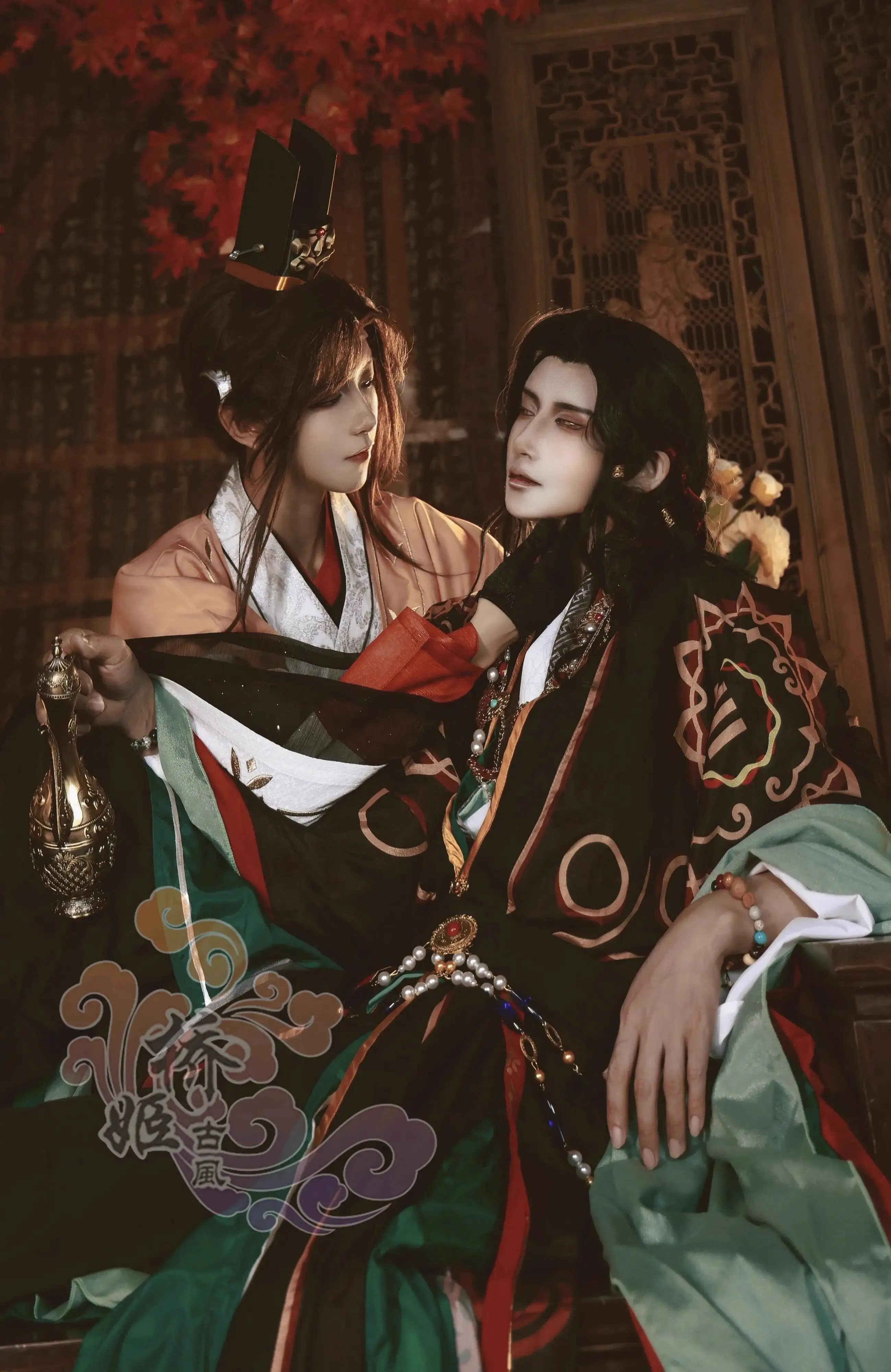 

Name: Yuan Zhang Daoling Code Cos Suit Hanfu Suit Ancient Style Men's Full Set Cosplay Costume Han Fu Halloween
