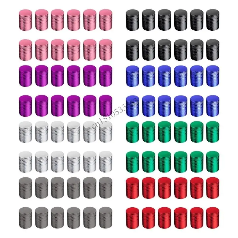 

Customizable Tire Valves Caps in Assorted Color Aluminum Material Long Lasting 090E
